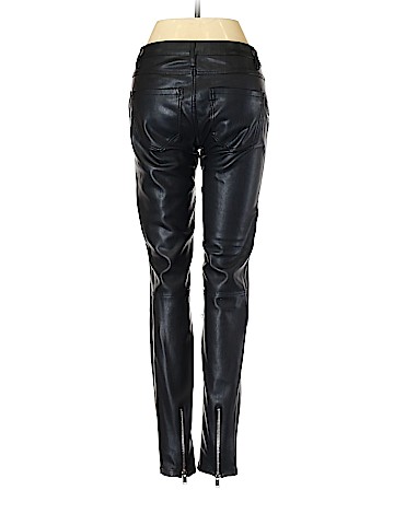 Zara Faux Leather Pants (view 2)