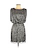 Enfocus 100% Polyester Silver Casual Dress Size 8 (petite) - photo 1