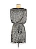Enfocus 100% Polyester Silver Casual Dress Size 8 (petite) - photo 2