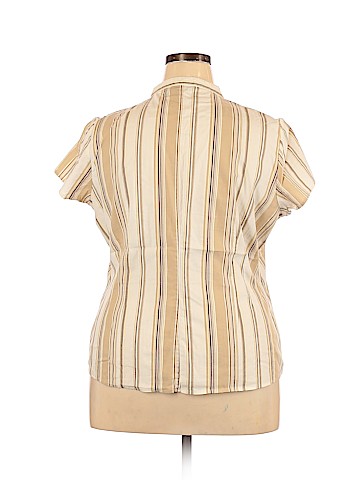 a.n.a. A New Approach Short Sleeve Button-Down Shirt (view 2)