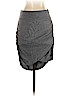 Nicole Miller Gray Casual Skirt Size S - photo 1