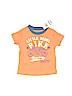 First Impressions 100% Cotton Orange Short Sleeve T-Shirt Size 6-9 mo - photo 1