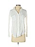 Calypso St. Barth 100% Linen White Long Sleeve Button-Down Shirt Size XS - photo 1