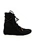 Minnetonka 100% Leather Black Ankle Boots Size 5 - photo 1