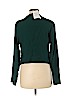 ASOS 100% Viscose Teal Long Sleeve Blouse Size 9 - photo 2