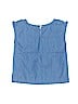 Genuine Kids from Oshkosh 100% Cotton Blue Short Sleeve Blouse Size 4T - photo 2