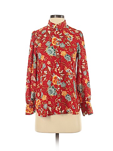 Ann Taylor LOFT Long Sleeve Blouse (view 1)