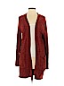 Forever 21 100% Polyester Burgundy Cardigan Size S - photo 1