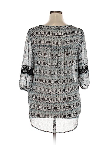 Mossimo Supply Co. 3/4 Sleeve Blouse (view 2)
