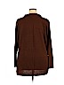 Basic Editions 100% Acrylic Brown Pullover Sweater Size 2X - photo 2