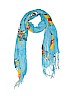 Unbranded Print Blue Scarf One size - photo 1