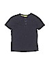 Old Navy Blue Short Sleeve Henley Size 6/7 - photo 1