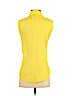 Assorted Brands 100% Polyester Yellow Sleeveless Blouse Size P (petite) - photo 2