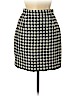 Bergdorf Goodman 100% Wool Black Wool Skirt Size 8 - photo 1