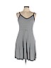 Mossimo Supply Co. Blue Casual Dress Size L - photo 1