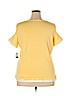 Just My Size 100% Cotton Yellow Short Sleeve Top Size 2X - photo 2