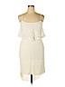 No Boundaries 100% Rayon Ivory Casual Dress Size XL - photo 1
