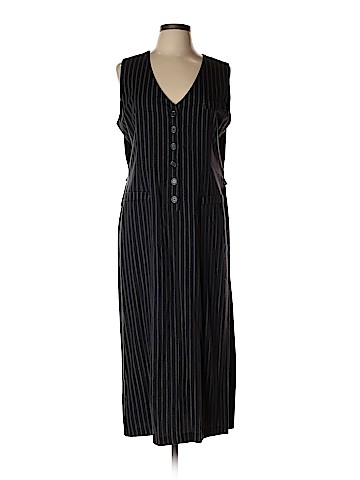 Vintage Blue Casual Dress (view 1)