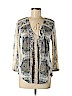 Lucky Brand Ivory Long Sleeve Top Size M - photo 1