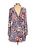 Charlotte Russe Purple Casual Dress Size L - photo 2