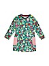 PatPat 100% Cotton Floral Green Dress Size 120 cm / US 6X - photo 1