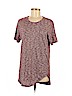 PacSun 100% Cotton Burgundy Short Sleeve Top Size M - photo 1