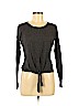 Madewell Gray Long Sleeve Top Size S - photo 1