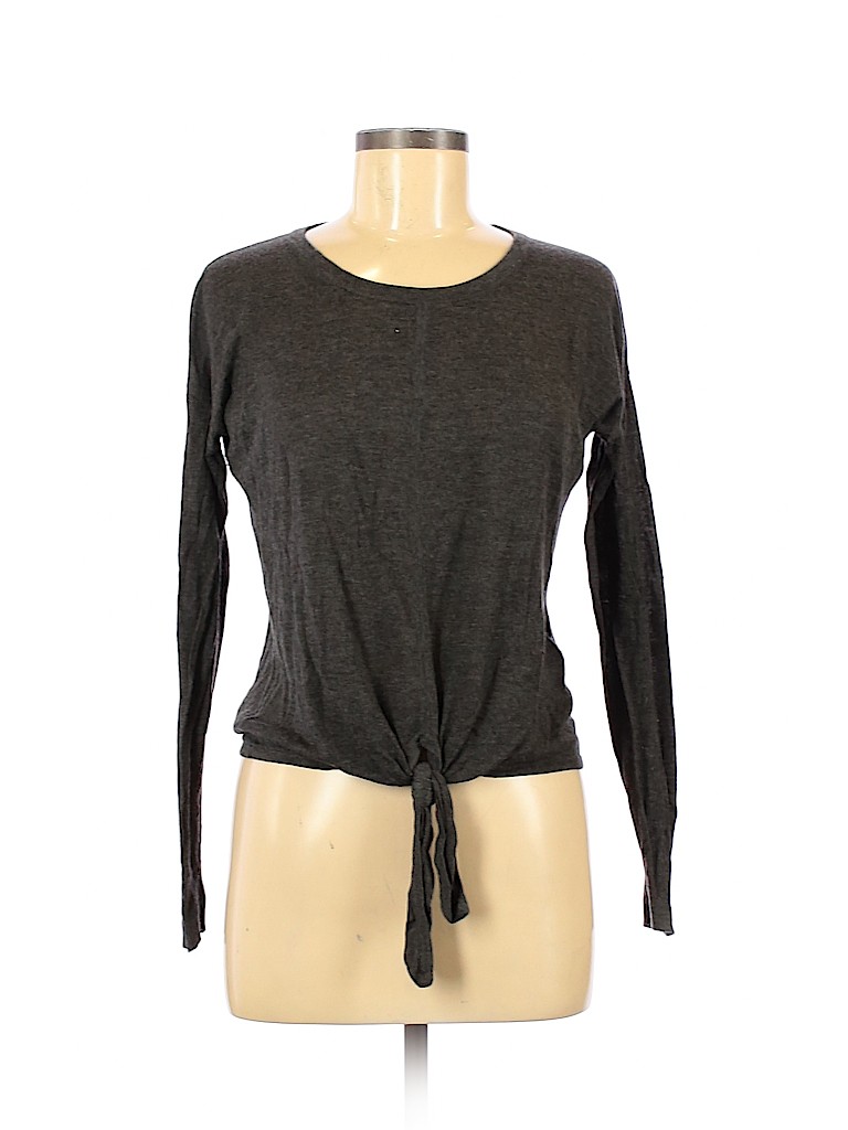 Madewell Gray Long Sleeve Top Size S - photo 1