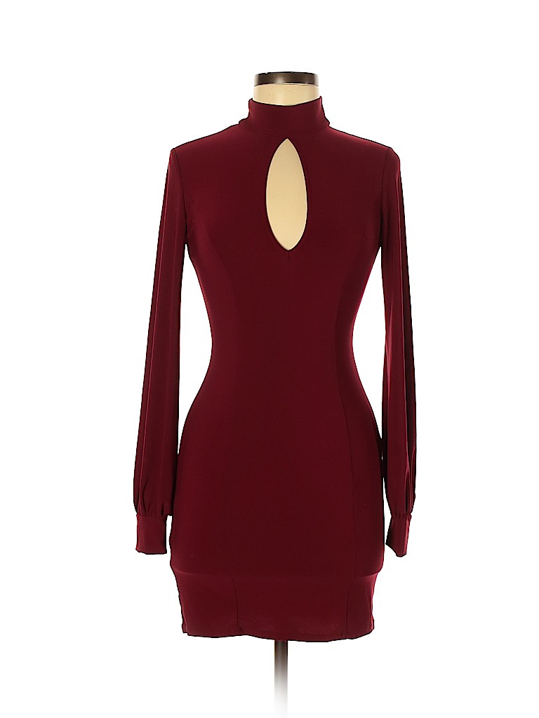 Forever 21 Burgundy Casual Dress Size M - photo 1