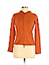 Vince. 100% Cashmere Orange Zip Up Hoodie Size M - photo 1