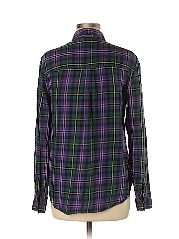 American Eagle Outfitters Long Sleeve Button-Down Shirt (view 2)