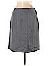 Norton McNaughton 100% Polyester Houndstooth Chevron-herringbone Gray Casual Skirt Size 8 (Petite) - photo 1