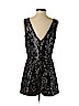 BCBGMAXAZRIA 100% Cotton Black Romper Size S - photo 2