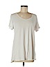 Lularoe White Short Sleeve T-Shirt Size M - photo 1