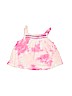 Design History 100% Rayon Tie-dye Pink Sleeveless Blouse Size 3T - photo 2