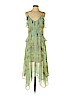 BCBGMAXAZRIA 100% Polyester Green Casual Dress Size XS - photo 1