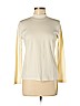 Rebecca Malone Ivory Long Sleeve T-Shirt Size M (petite) - photo 1