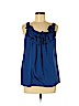 Forever 21 100% Polyester Blue Sleeveless Blouse Size M - photo 1