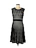 Calvin Klein 100% Acrylic Black Casual Dress Size M - photo 1