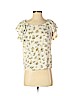 Current/Elliott Ivory Short Sleeve Top Size XS (0) - photo 1