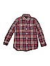 Gap Kids 100% Cotton Plaid Blue Long Sleeve Button-Down Shirt Size 6 - 7 - photo 1