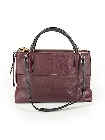Coach Leather Satchel (view 1)