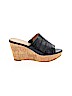Nine West Black Wedges Size 8 1/2 - photo 1