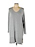 American Eagle Outfitters Gray Casual Dress Size M - photo 1