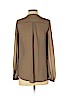 Noah 100% Polyester Tan Long Sleeve Blouse Size S - photo 2