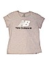 New Balance 100% Cotton Gray Short Sleeve T-Shirt Size L (youth) - photo 1