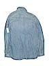 Gap Kids 100% Tencel Lyocell Solid Blue Long Sleeve Button-Down Shirt Size XL (kids) - photo 2