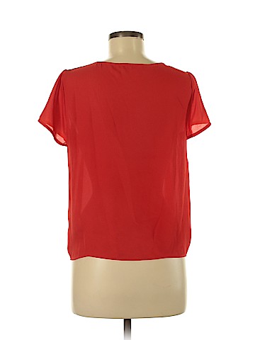 Pink Rose Short Sleeve Blouse (view 2)