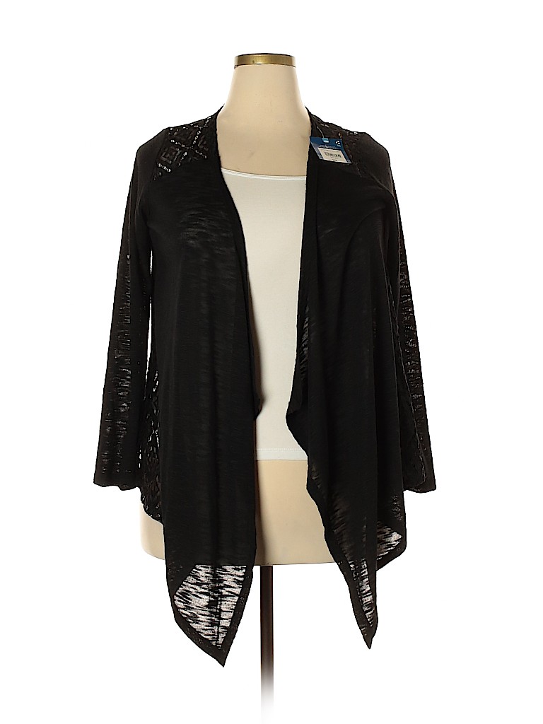 Arizona Jean Company Black Cardigan Size XXL - photo 1