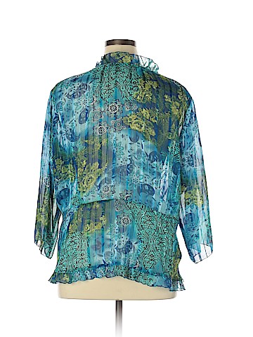 Notations Long Sleeve Blouse (view 2)